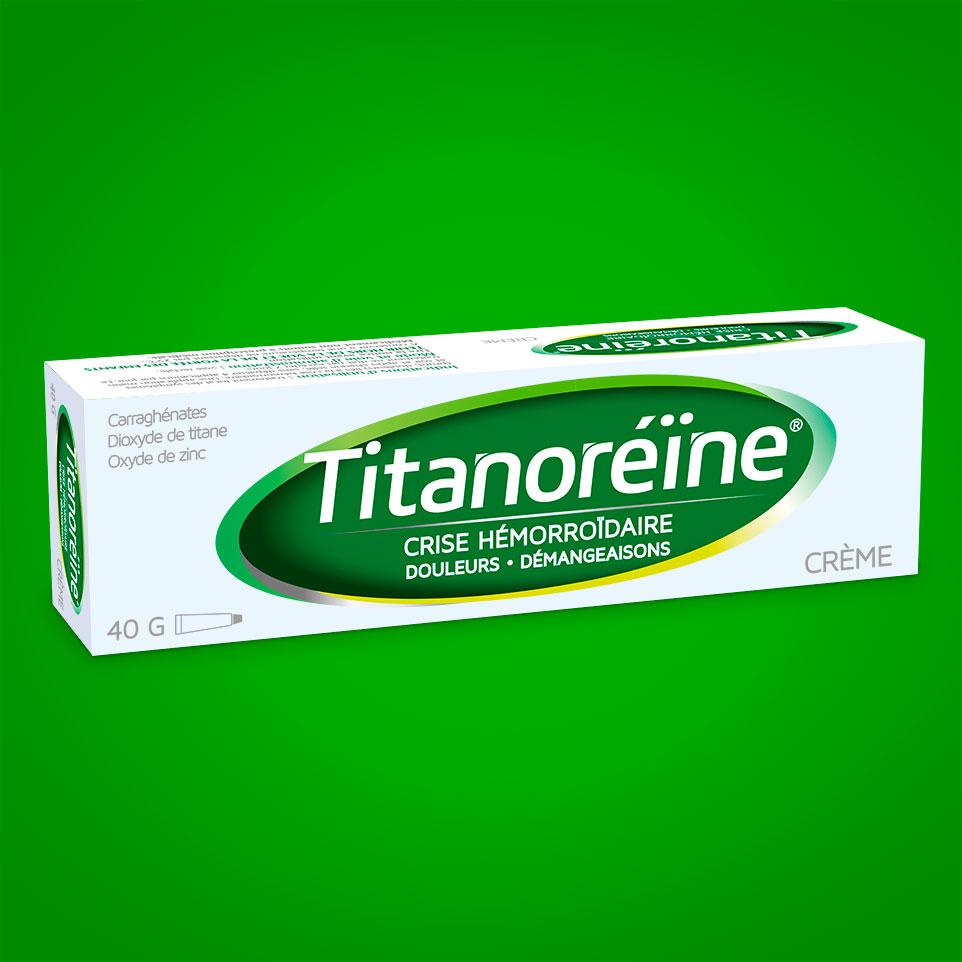TITANOREINE®, crème : composition et utilisation | TITANOREINE®